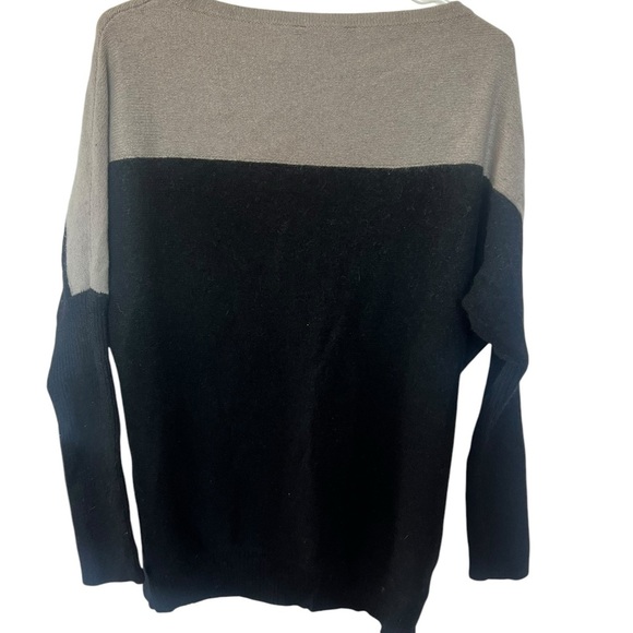 BCBG MaxAzria Sweater – Karlie, Gray & Black | Size Small - Picture 7 of 9